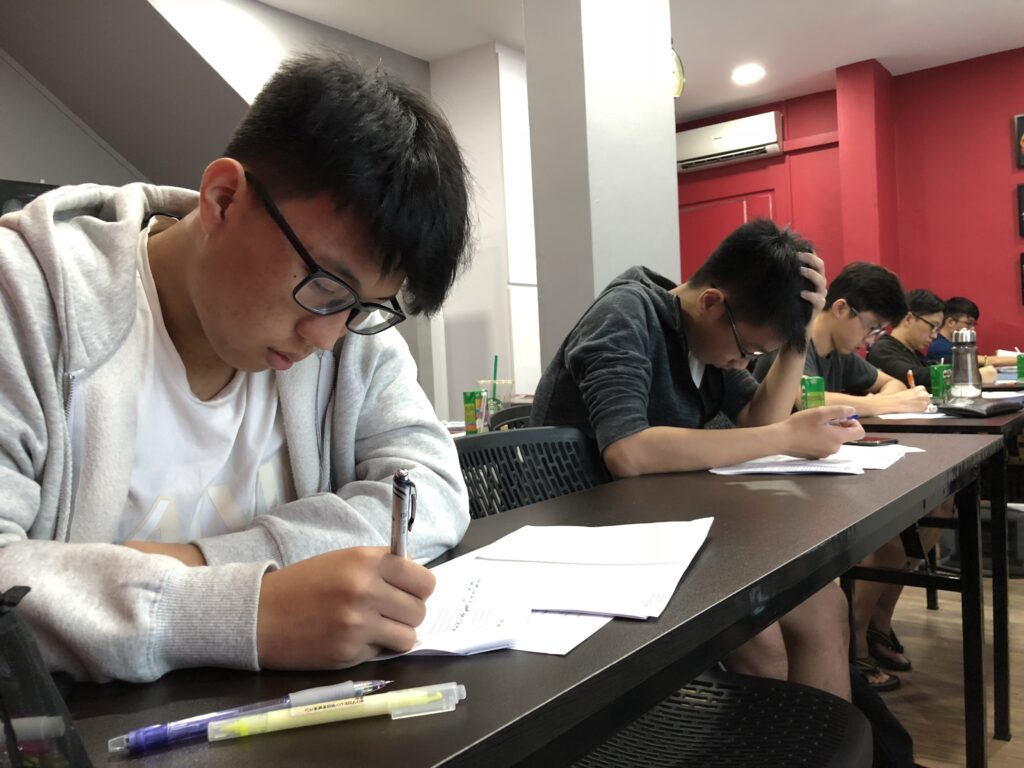 tuition student studying